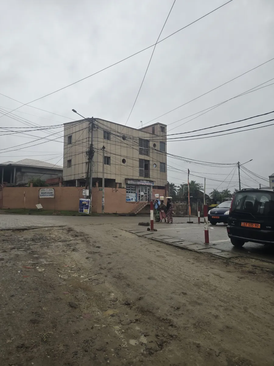 Terrain commercial titré à vendre à douala kotto entrée chefferie bordure de route lea immobilier Cameroun