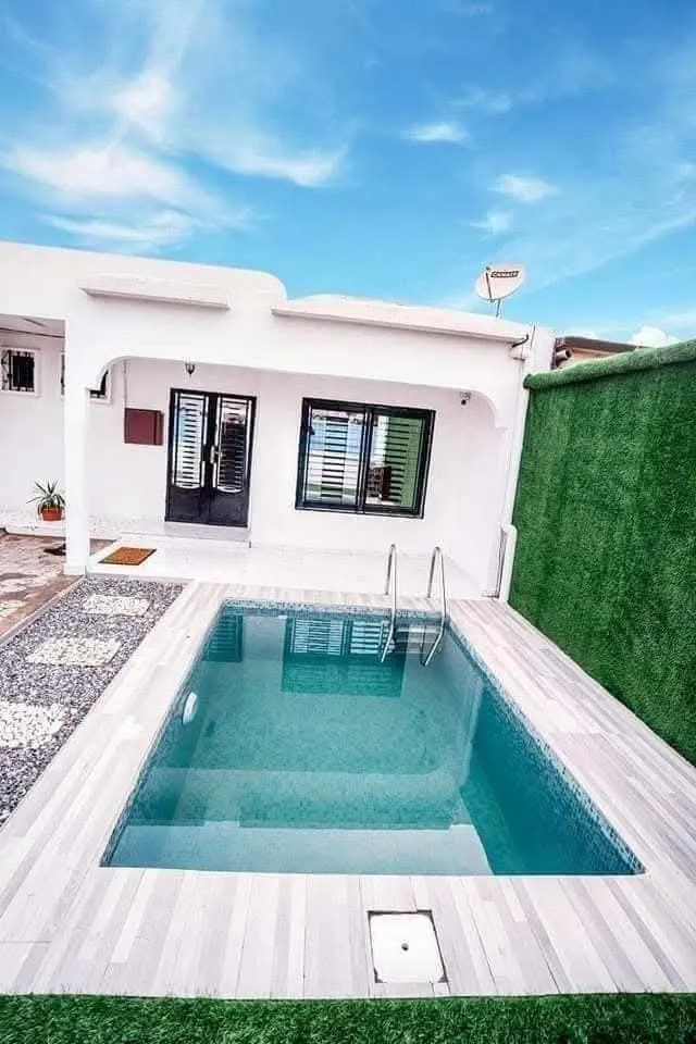 VILLA MEUBLÉE HAUT STANDING À LOUER MAKÉPÉ PETIT PAYS lea immobilier Cameroun
