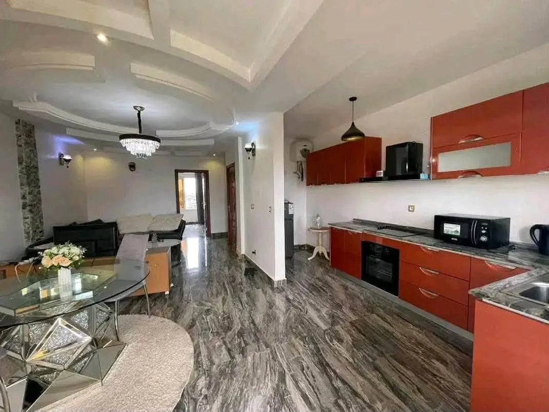Studio moderne ultra haut standing à louer Bonapriso R+5 lea immobilier Cameroun